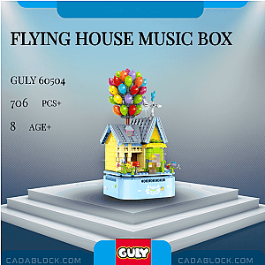 GULY 60504 Flying House Music Box Creator Expert