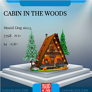 MOULD KING 16053 Cabin In The Woods Creator Expert
