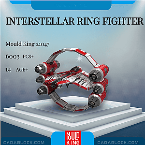 MOULD KING 21047 Interstellar Ring Fighter Star Wars