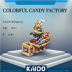 KAIDO KD99003 Colorful Candy Factory Creator Expert