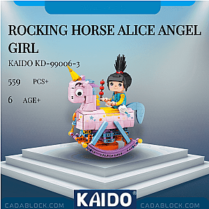 KAIDO KD-99006-3 Rocking Horse Alice Angel Girl Creator Expert