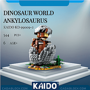 KAIDO KD 99009-2 Dinosaur World Ankylosaurus Creator Expert