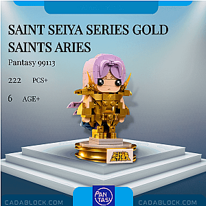 Pantasy 99113 Saint Seiya Series Gold Saints Aries Creator Expert