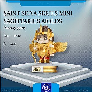 Pantasy 99107 Saint Seiya Series Mini Sagittarius Aiolos Creator Expert