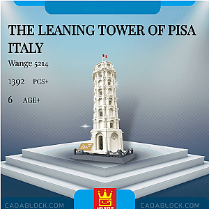 WANGE 5214 The Leaning Tower of Pisa Italy Modular Building