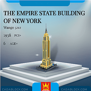 WANGE 5212 The Empire State Building of New York Modular Building