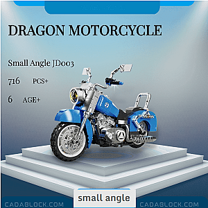 Small Angle JD003 Dragon Motorcycle Creator Expert