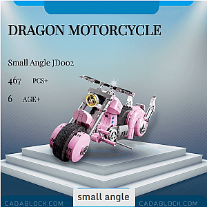 Small Angle JD002 Dragon Motorcycle Creator Expert