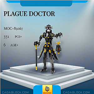 MOC Factory 89267 Plague Doctor Movies and Games