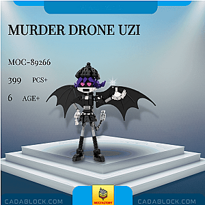 MOC Factory 89266 Murder Drone Uzi Movies and Games