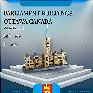 WANGE 4221 Parliament Buildings Ottawa Canada Modular Building