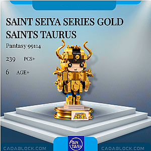 Pantasy 99114 Saint Seiya Series Gold Saints Taurus Creator Expert