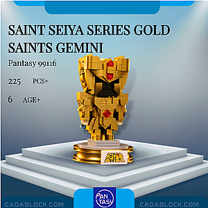 Pantasy 99116 Saint Seiya Series Gold Saints Gemini Creator Expert