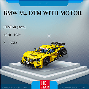 JIESTAR 92024 BMW M4 DTM With Motor Technician