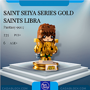Pantasy 99117 Saint Seiya Series Gold Saints Libra Creator Expert