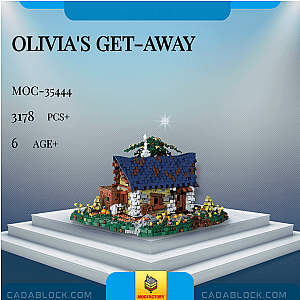 MOC Factory 35444 Olivia's Get-Away Movies and Games