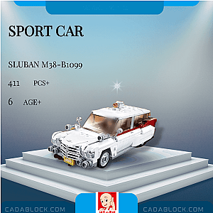 Sluban M38-B1099 Sport Car Technician