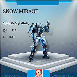 Sluban M38-B1185 Snow Mirage Creator Expert