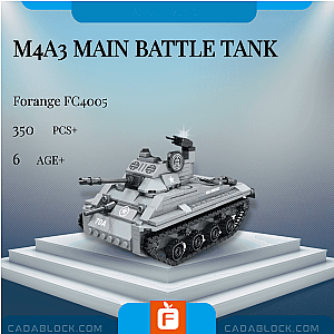 Forange FC4005 M4A3 Main Battle Tank Military