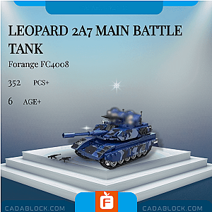 Forange FC4008 Leopard 2A7 Main Battle Tank Military