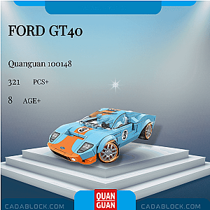 QUANGUAN 100148 Ford GT40 Technician