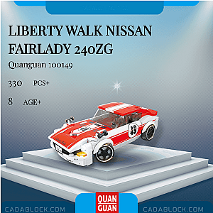 QUANGUAN 100149 Liberty Walk Nissan Fairlady 240ZG Technician