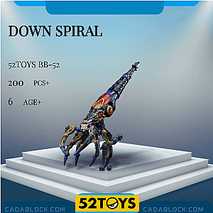 52TOYS BB-52 Down Spiral Creator Expert