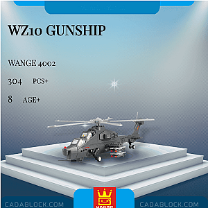 WANGE 4002 WZ10 Gunship Military