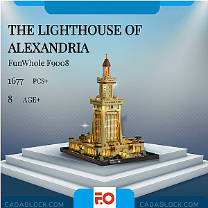 FunWhole F9008 The Lighthouse of Alexandria Modular Building