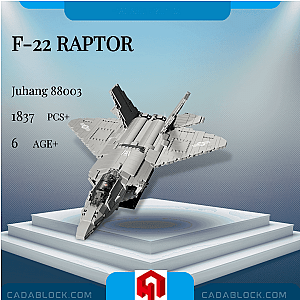Juhang 88003 F-22 Raptor Military