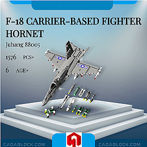 Juhang 88005 F-18 Carrier-based Fighter Hornet Military