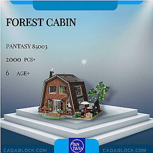 Pantasy 85003 Forest Cabin Creator Expert