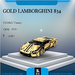 TuoMu T1005 Gold Lamborghini 834 Technician