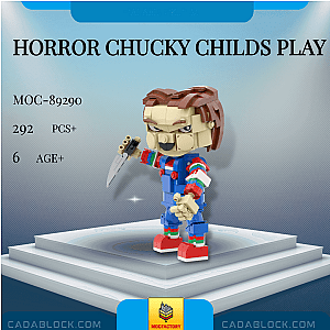 MOC Factory 89290 Horror Chucky Childs Play Movies and Games