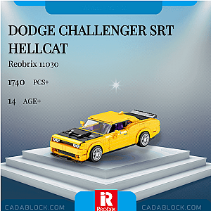 REOBRIX 11030 Dodge Challenger SRT Hellcat Technician