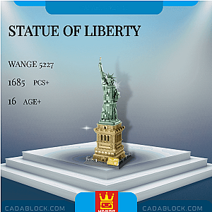 WANGE 5227 Statue of Liberty Modular Building