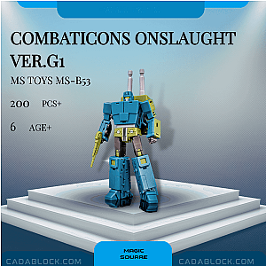 MAGIC SQUARE MS-B53 Combaticons Onslaught Ver.G1 Creator Expert