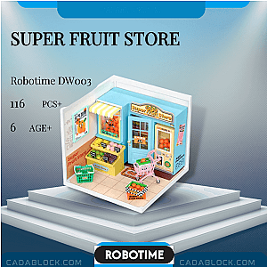 Robotime DW003 Super Fruit Store Creator Expert