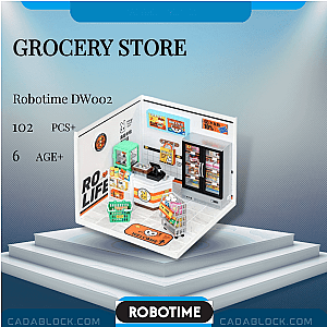 Robotime DW002 Grocery Store Creator Expert