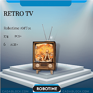 Robotime AMT01 Retro TV Creator Expert