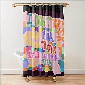 Telescope, Cage the Elephant Lyric Poster Shower Curtain