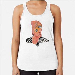 Mens Womens Great Model Cage The Elephant Creme Funny Fans Racerback Tank Top