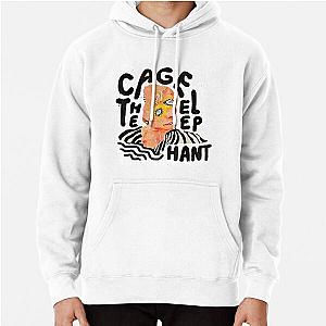 Cage The Elephant Retro Cages Distresseds The Elephant S Pullover Hoodie