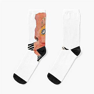 Mens Womens Great Model Cage The Elephant Creme Funny Fans Socks