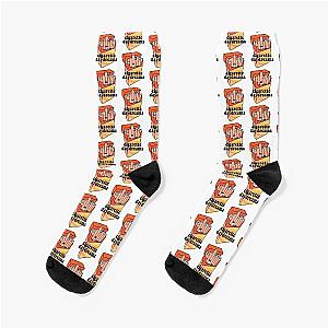 cage the elephant cigarette daydreams graphic (warm palette)   Socks