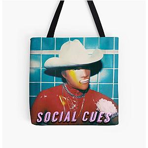 Social Cues - Cage The Elephant All Over Print Tote Bag