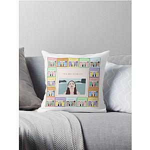tell me im pretty - cage the elephant Throw Pillow