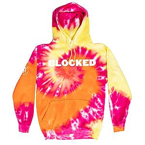 CHD Merch - Blocked Tie Dye Hoodie