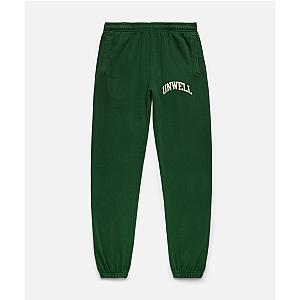 Unwell University Forest Green Sweatpants