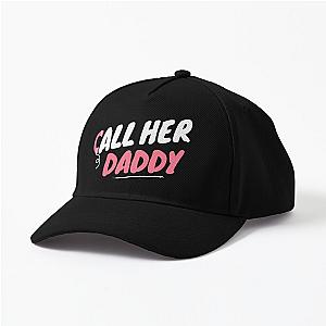 Call Her Daddy Hat - Call Her Daddy Pink White Cap